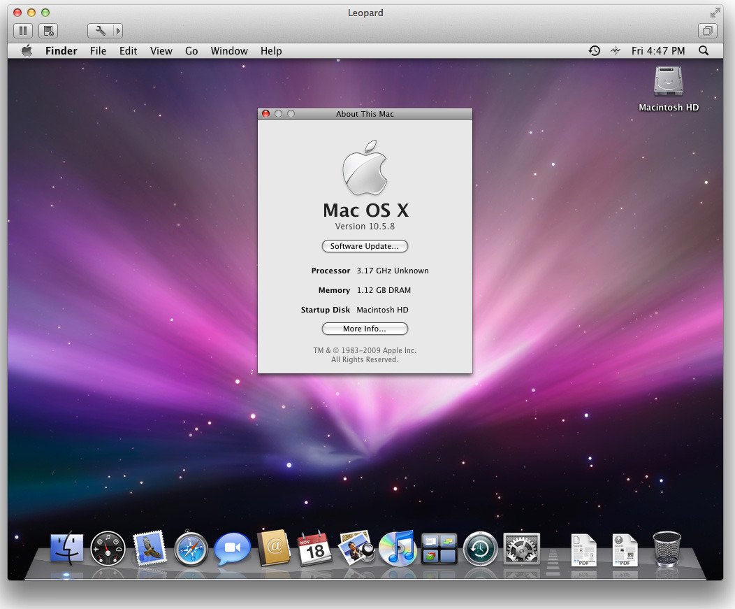Mac Os X Tiger For Virtualbox